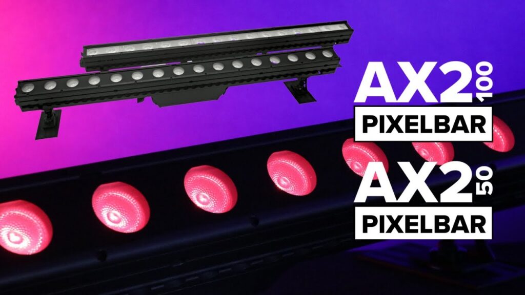 Conheça as Barras de Luzes Inovadoras da Astera AX2 Pixelbar